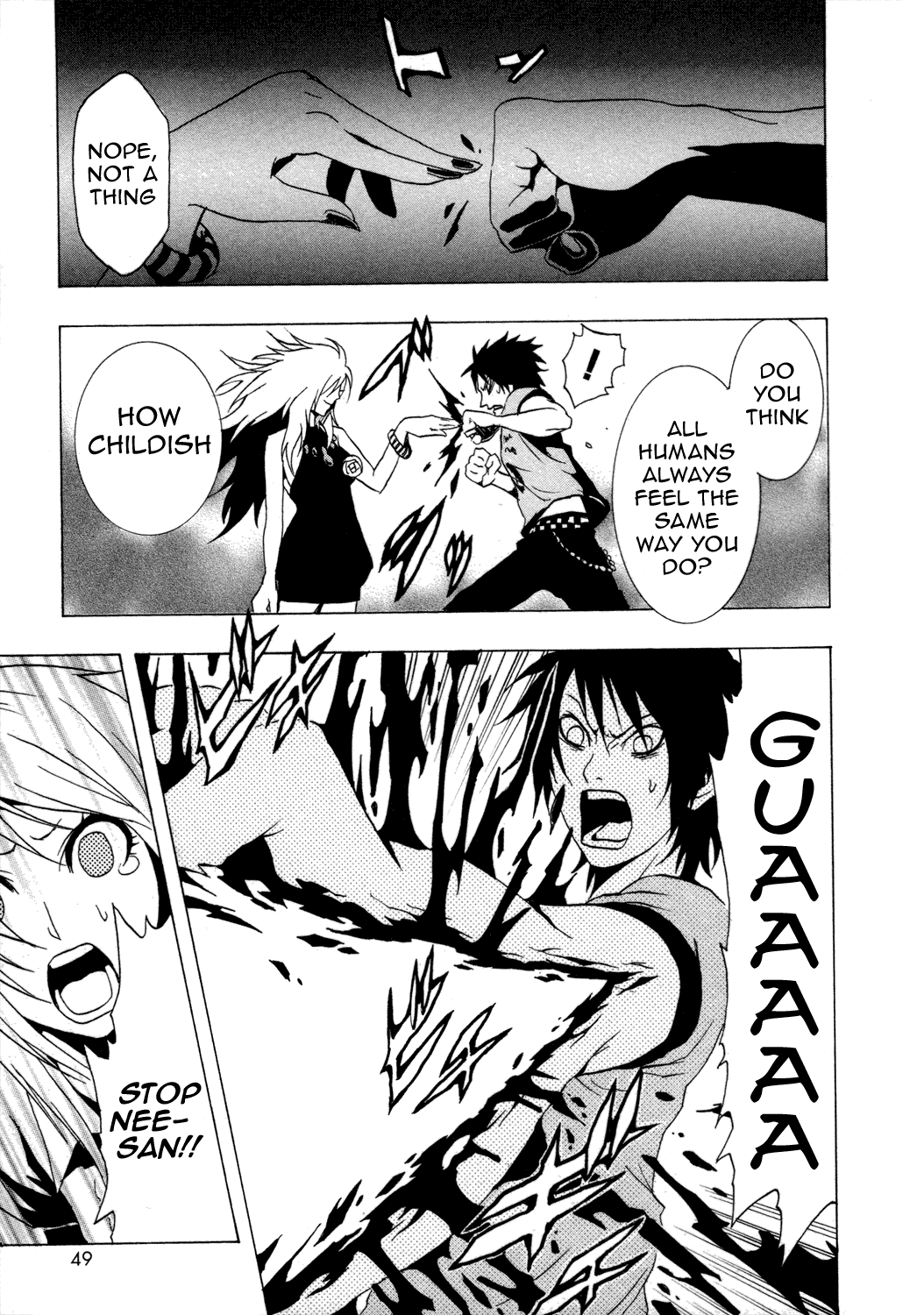 Ga-Rei Chapter 29 page 9 - Chapter 29: Sparkling Darkness