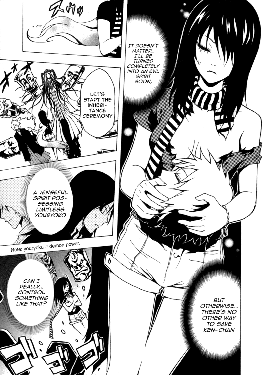 Ga-Rei Chapter 30 page 15 - Chapter 30: Tears of a Bloodbath