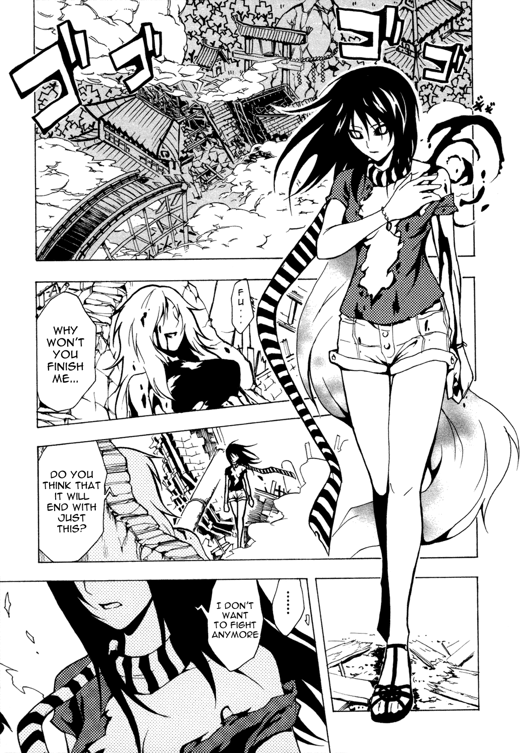 Ga-Rei Chapter 30 page 7 - Chapter 30: Tears of a Bloodbath