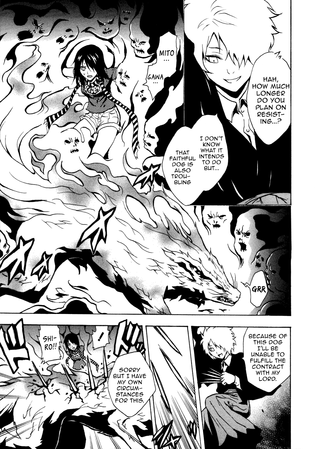 Ga-Rei Chapter 31 page 9 - Chapter 31: The Order to Erase Kagura