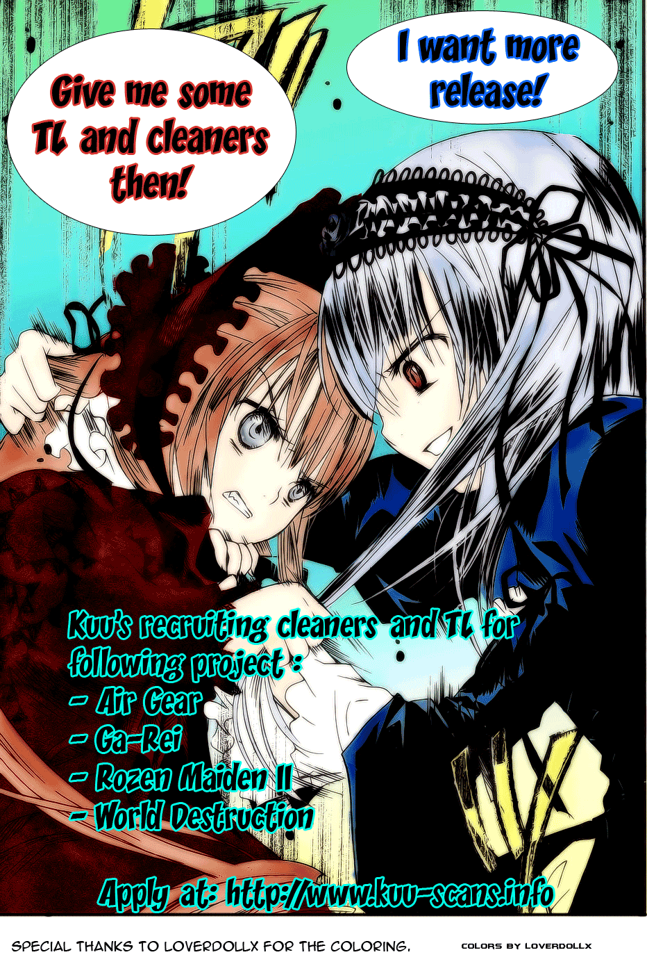 Ga-Rei Chapter 32 page 3 - Chapter 32: Heroine Forever