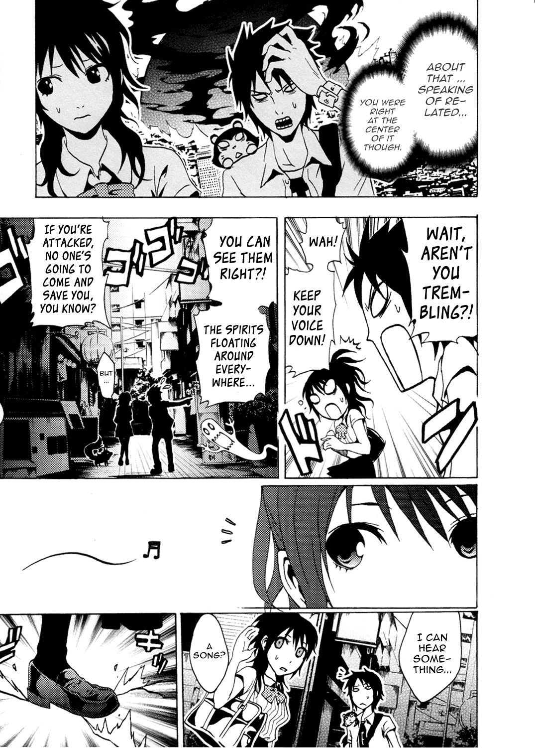 Ga-Rei Chapter 33 page 23 - Chapter 33: Tokyo Ghost Area