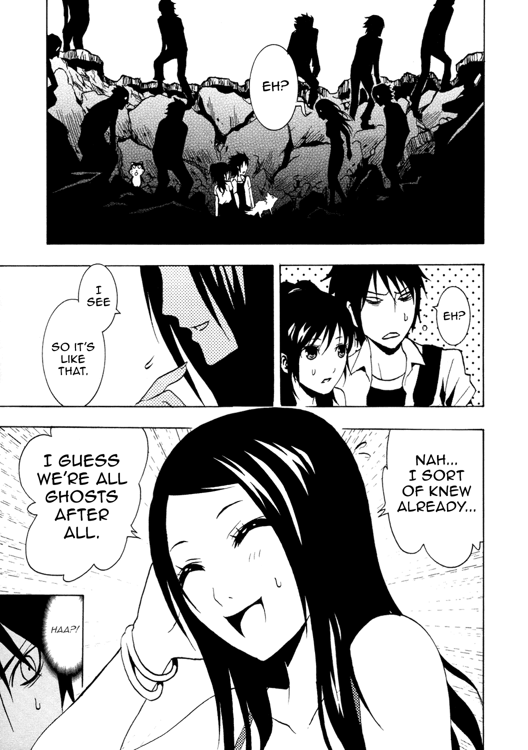 Ga-Rei Chapter 33 page 32 - Chapter 33: Tokyo Ghost Area