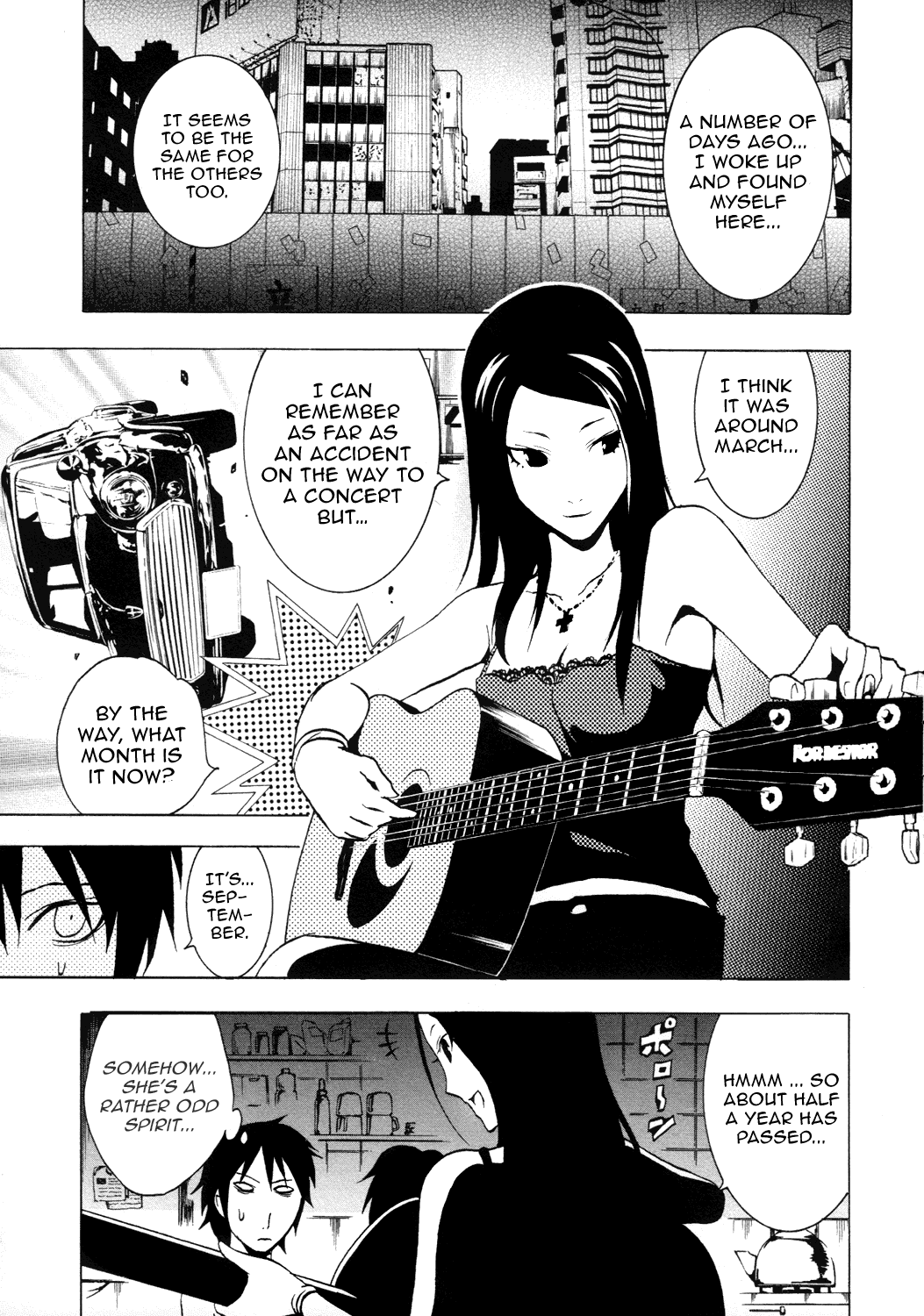 Ga-Rei Chapter 33 page 34 - Chapter 33: Tokyo Ghost Area