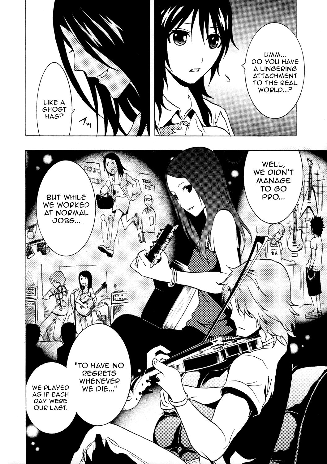 Ga-Rei Chapter 33 page 35 - Chapter 33: Tokyo Ghost Area