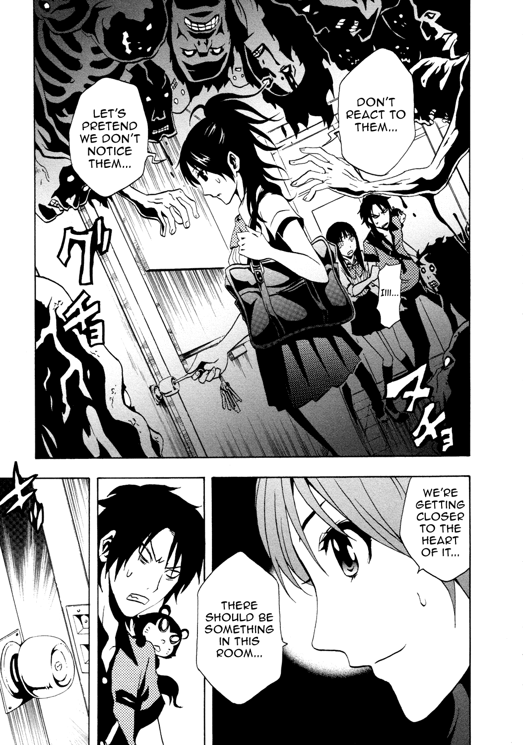 Ga-Rei Chapter 34 page 26 - Chapter 34: Vengeful Spirit and School Life