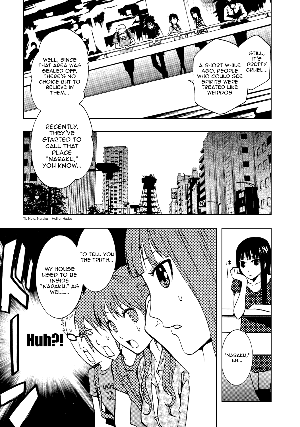 Ga-Rei Chapter 35 page 6 - Chapter 35: Ghost Consultants