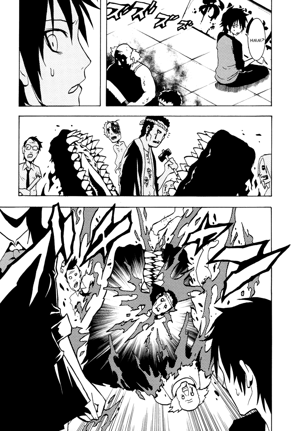 Ga-Rei Chapter 36 page 17 - Chapter 36: Hound of Yin and Yang