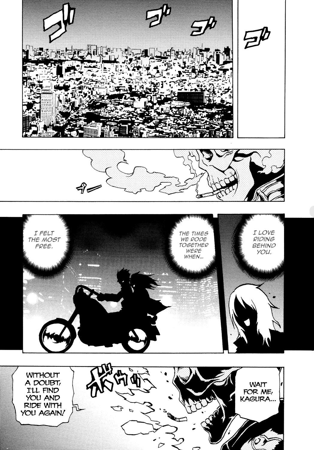 Ga-Rei Chapter 37 page 14 - Chapter 37: Eternal Love - Legend of the Wind and the Latin Fighter