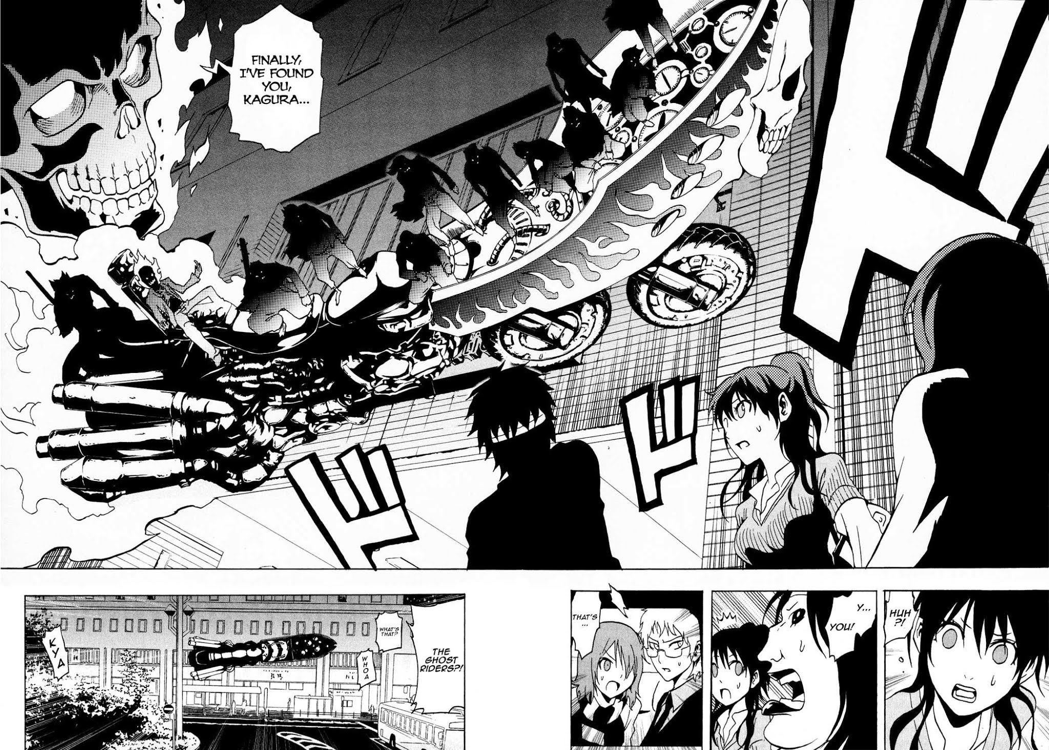 Ga-Rei Chapter 37 page 27 - Chapter 37: Eternal Love - Legend of the Wind and the Latin Fighter
