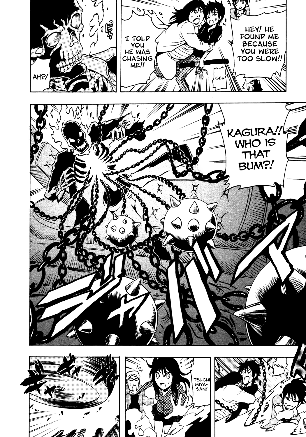 Ga-Rei Chapter 37 page 28 - Chapter 37: Eternal Love - Legend of the Wind and the Latin Fighter