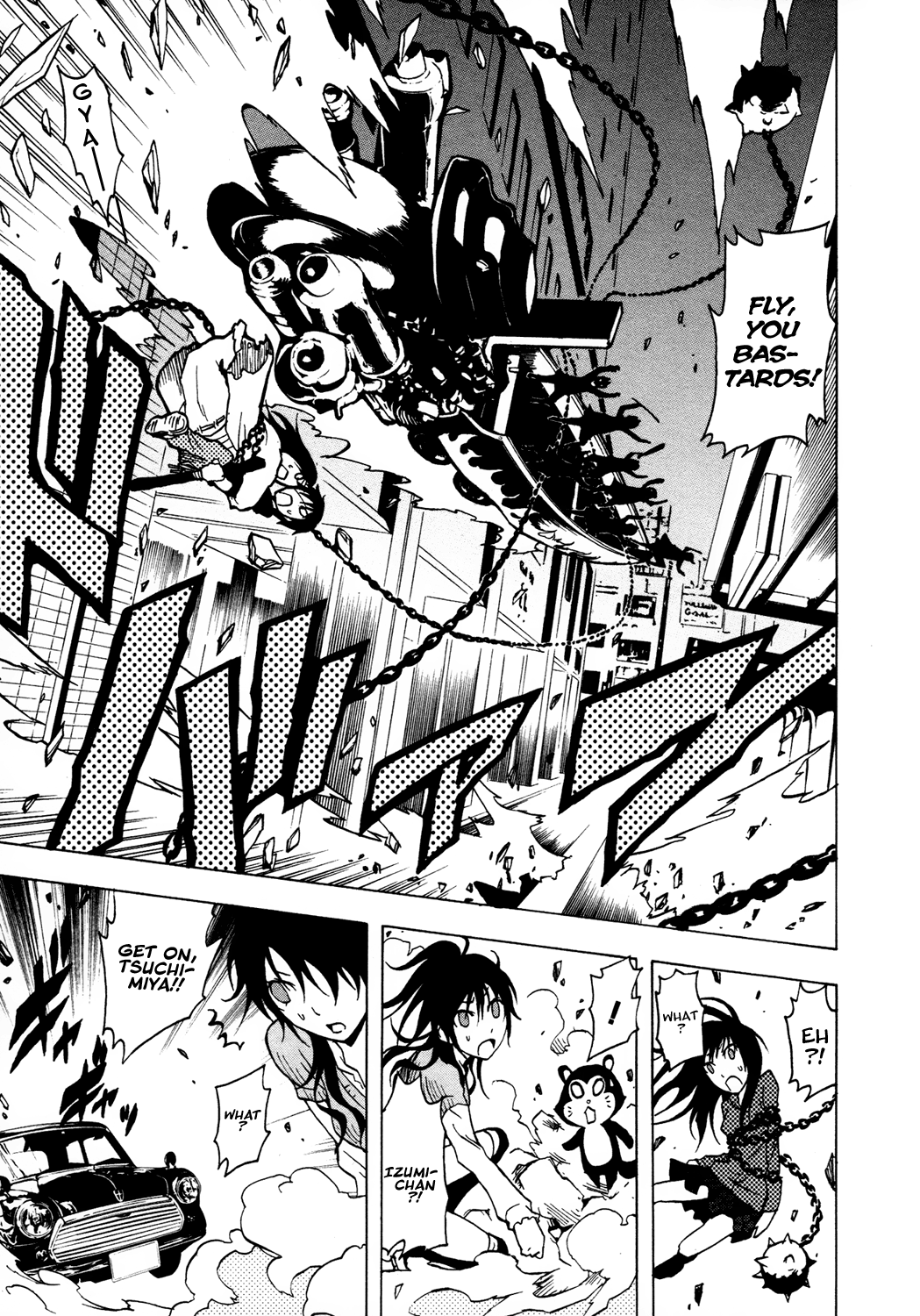 Ga-Rei Chapter 37 page 29 - Chapter 37: Eternal Love - Legend of the Wind and the Latin Fighter