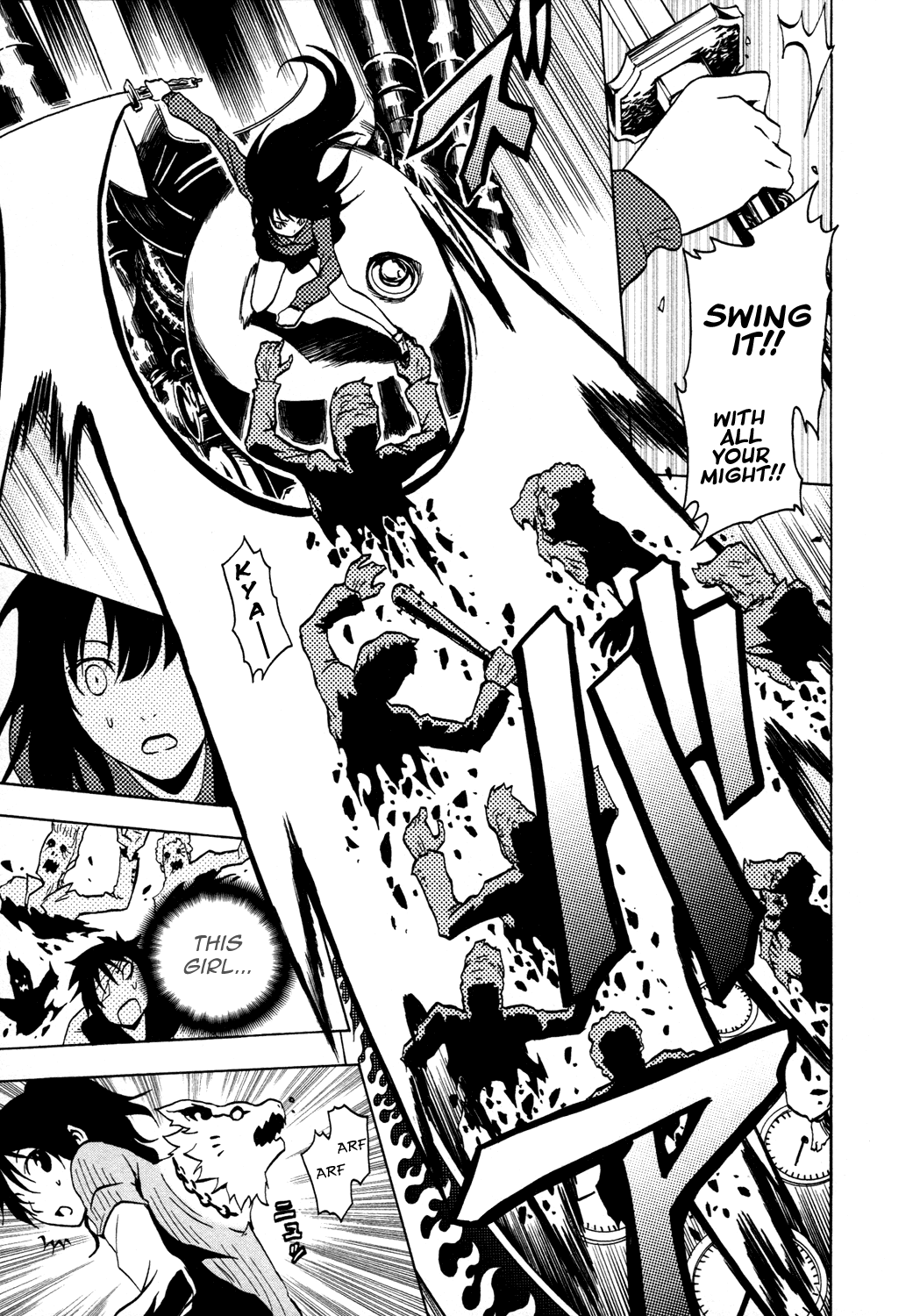 Ga-Rei Chapter 37 page 35 - Chapter 37: Eternal Love - Legend of the Wind and the Latin Fighter