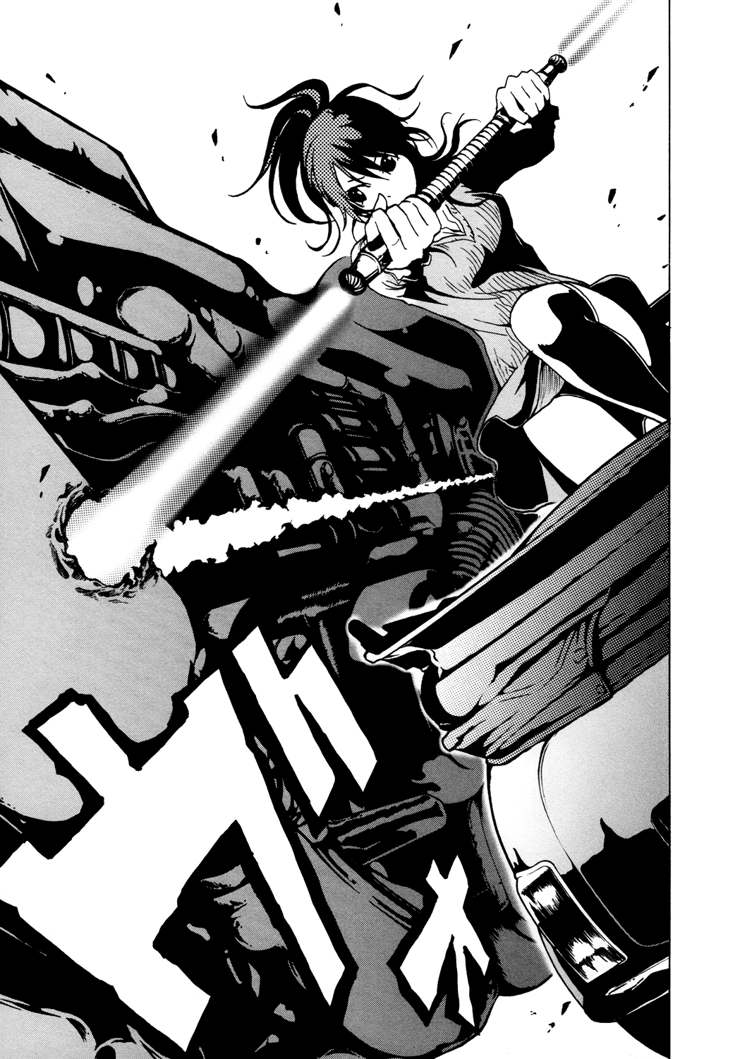 Ga-Rei Chapter 37 page 38 - Chapter 37: Eternal Love - Legend of the Wind and the Latin Fighter