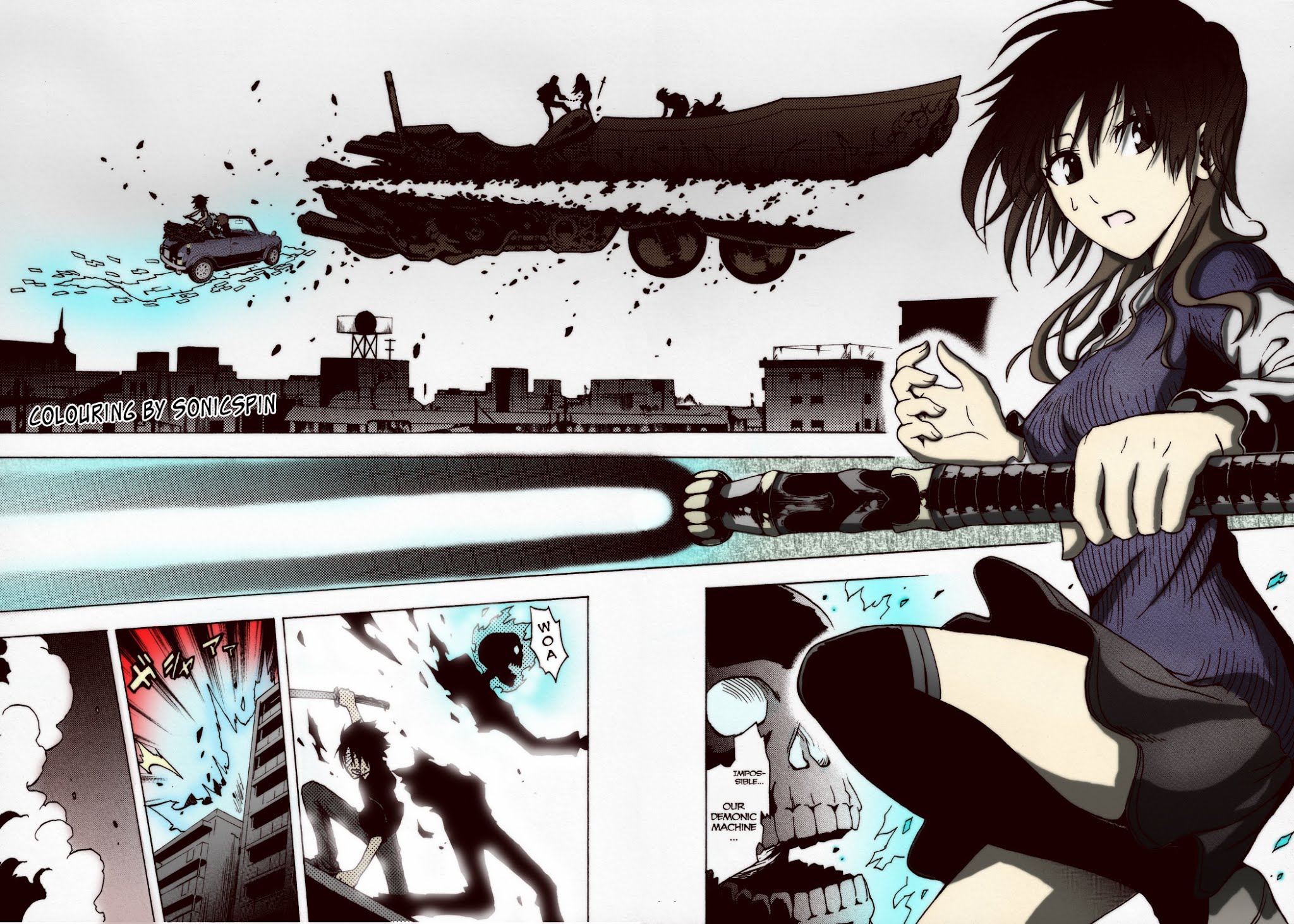 Ga-Rei Chapter 37 page 39 - Chapter 37: Eternal Love - Legend of the Wind and the Latin Fighter