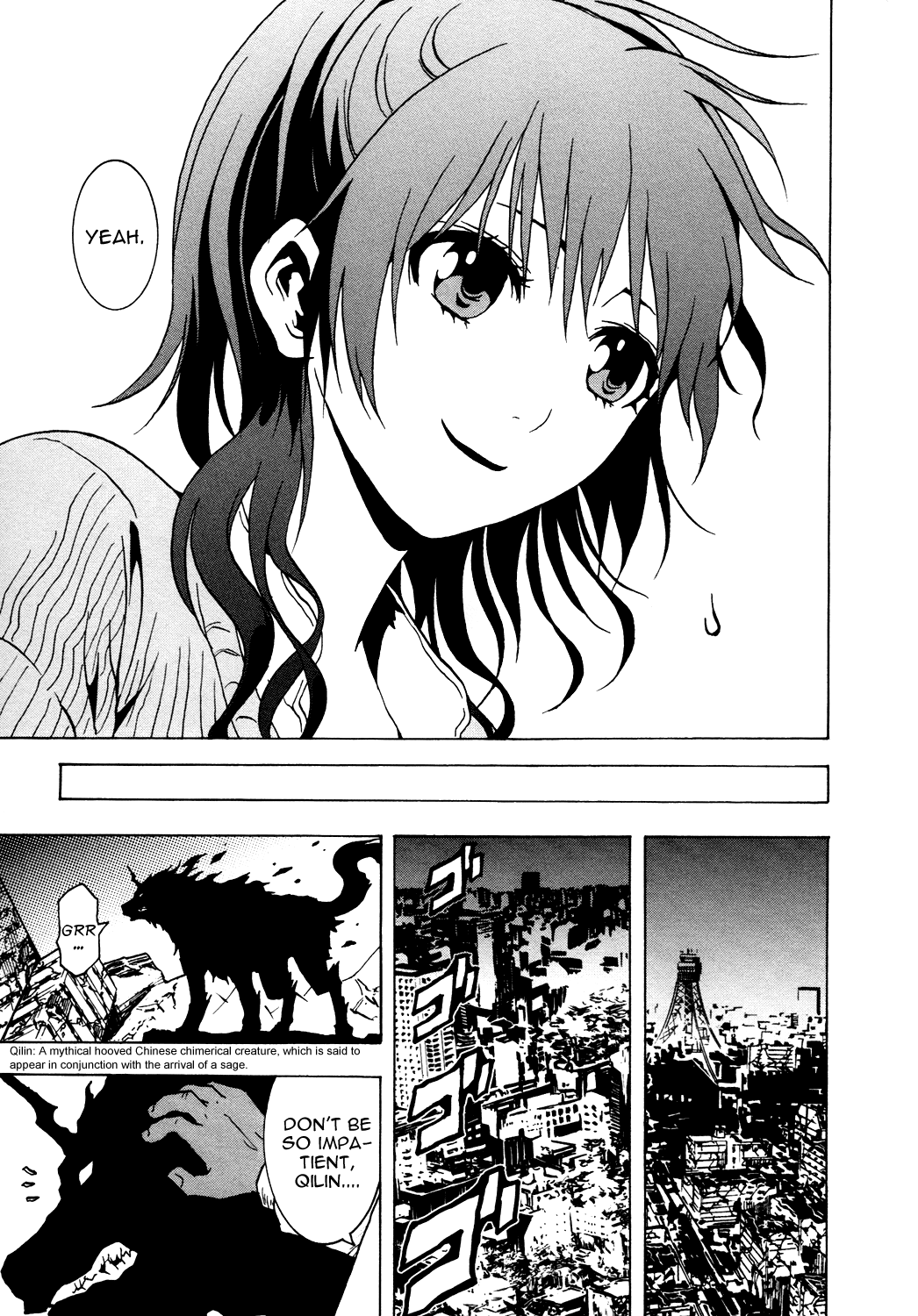 Ga-Rei Chapter 37 page 46 - Chapter 37: Eternal Love - Legend of the Wind and the Latin Fighter