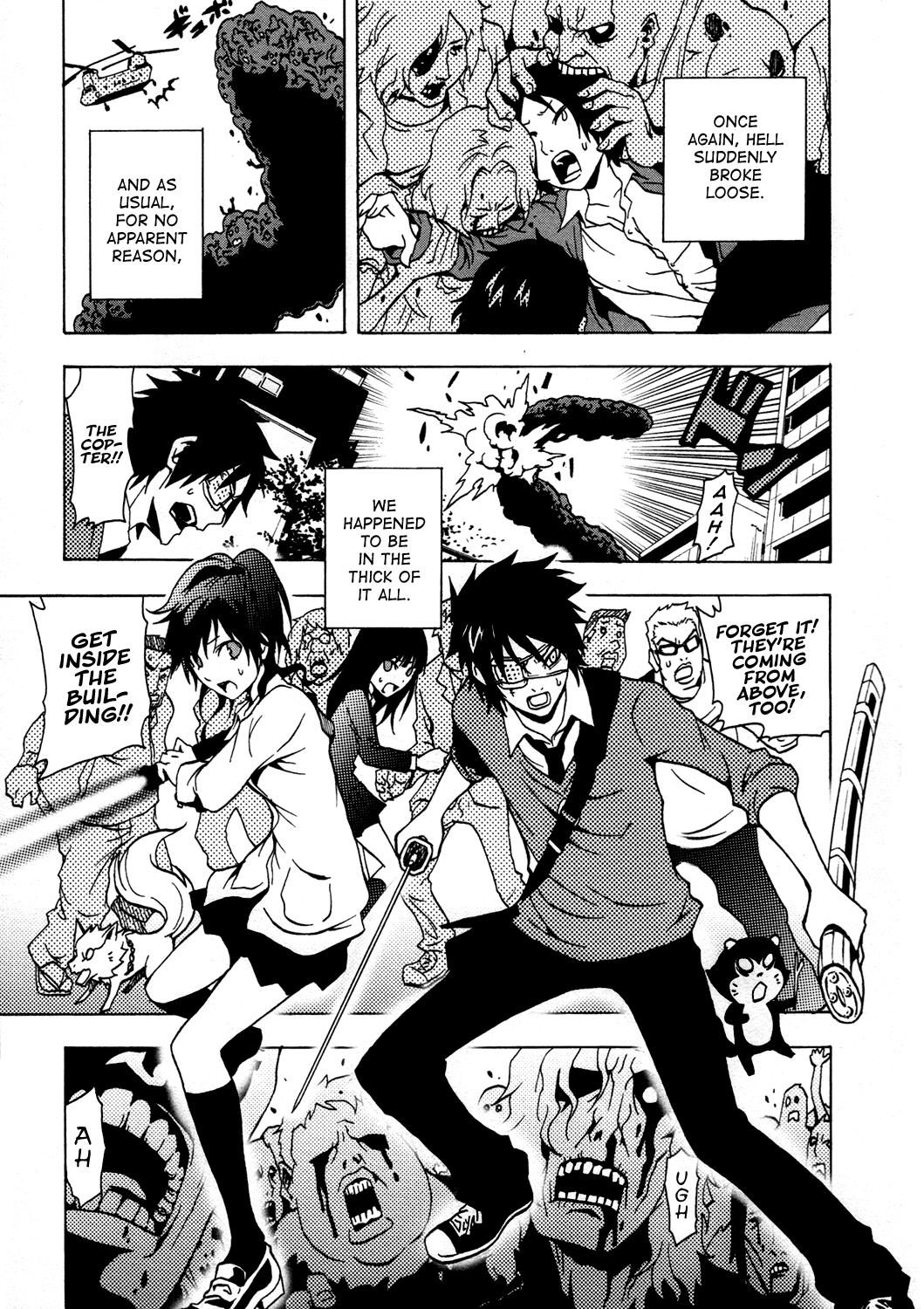 Ga-Rei Chapter 38 page 3 - Chapter 38: Paradise of the Dead