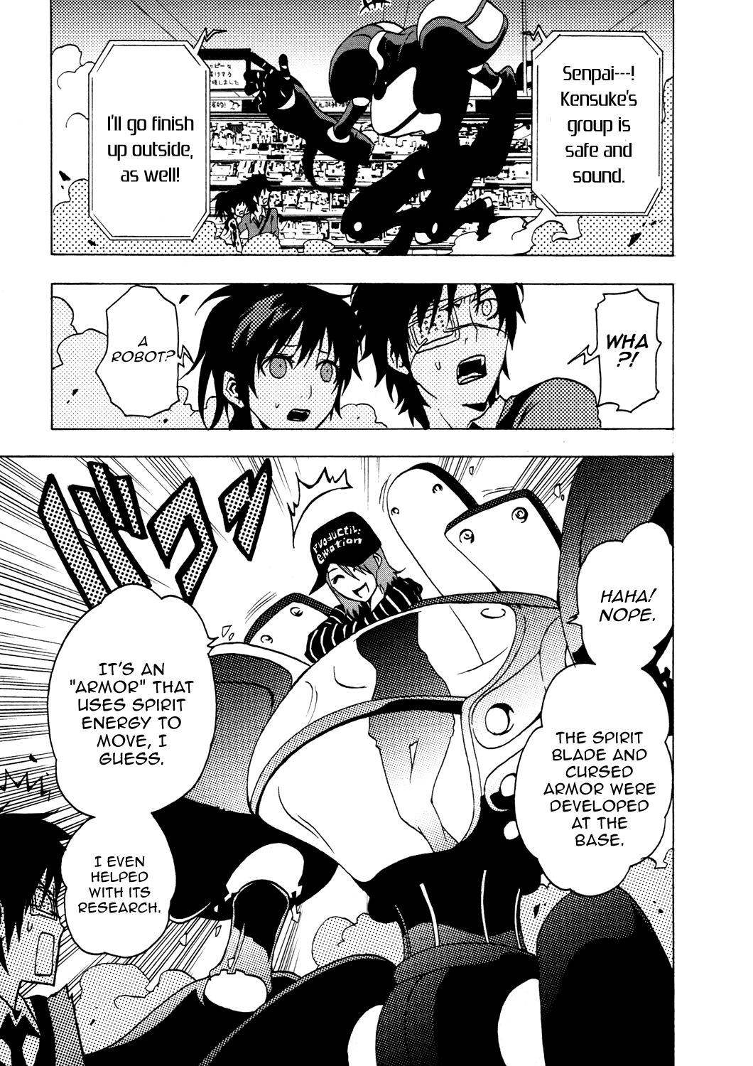 Ga-Rei Chapter 38 page 39 - Chapter 38: Paradise of the Dead