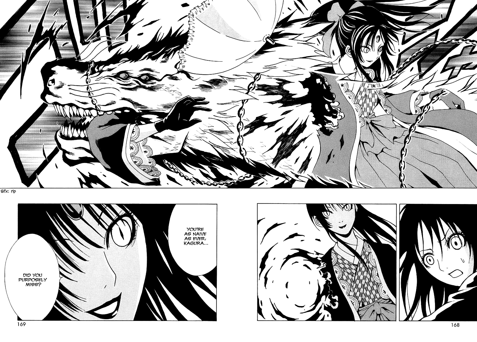 Ga-Rei Chapter 4 page 27 - Chapter 4: Duel Inside Deni