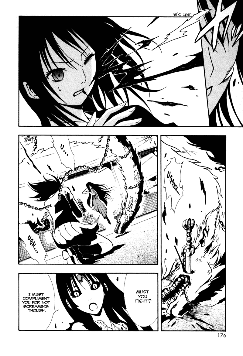 Ga-Rei Chapter 4 page 34 - Chapter 4: Duel Inside Deni