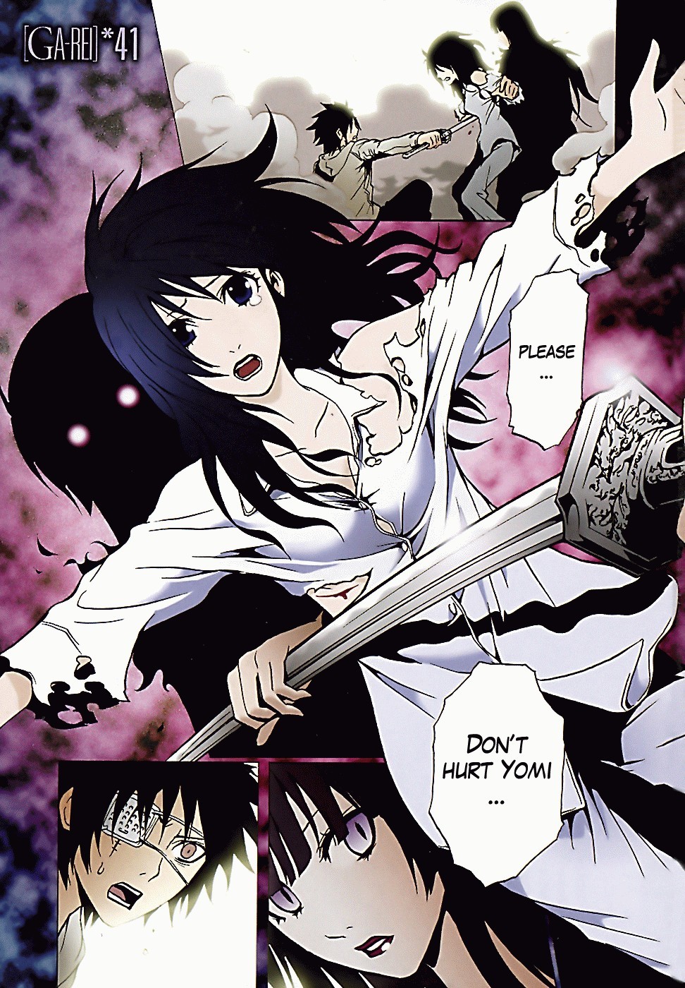 Ga-Rei Chapter 41 page 3 - Chapter 41: Selfish Love, Selfish Hurt, the Destined One