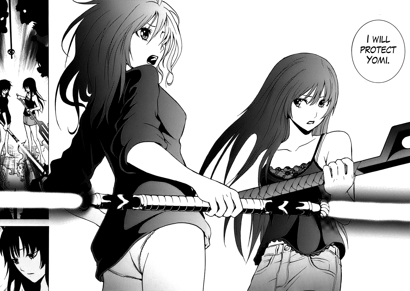 Ga-Rei Chapter 42 page 38 - Chapter 42: Fugitive Sisters