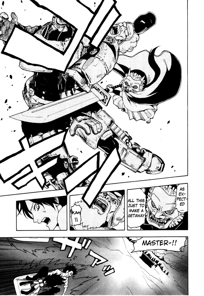 Ga-Rei Chapter 47 page 10 - Chapter 47: The Fantastic Four