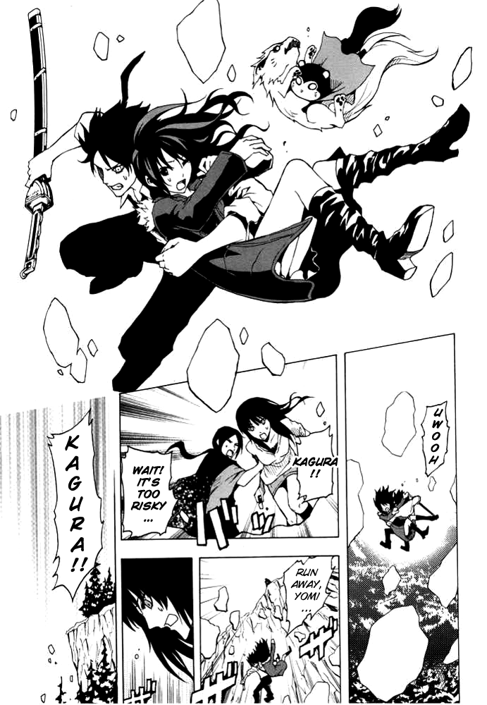 Ga-Rei Chapter 47 page 18 - Chapter 47: The Fantastic Four