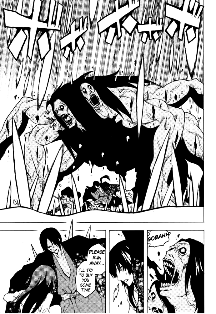 Ga-Rei Chapter 47 page 30 - Chapter 47: The Fantastic Four