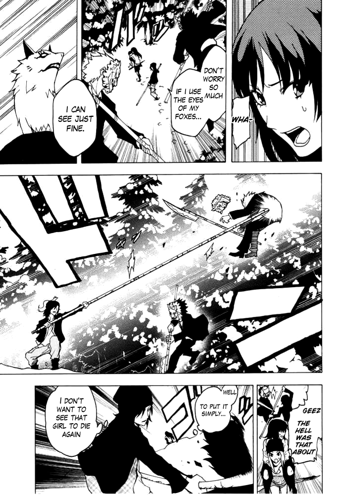 Ga-Rei Chapter 47 page 34 - Chapter 47: The Fantastic Four
