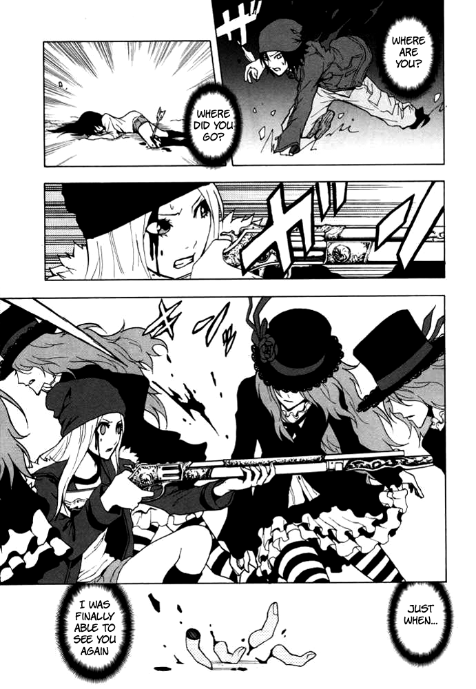 Ga-Rei Chapter 47 page 40 - Chapter 47: The Fantastic Four
