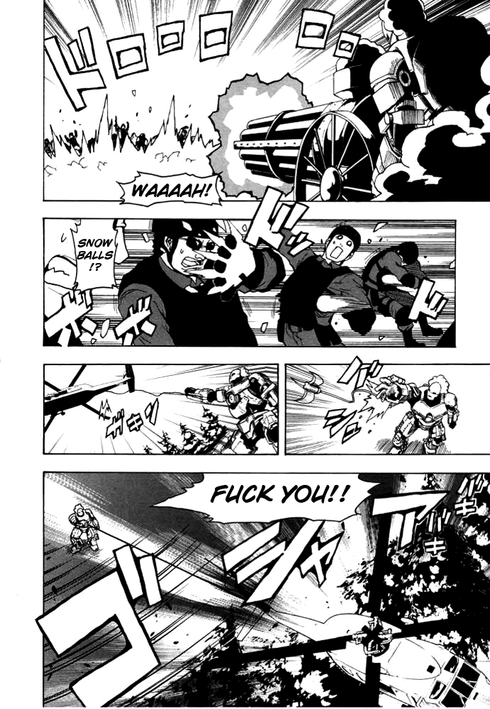 Ga-Rei Chapter 47 page 7 - Chapter 47: The Fantastic Four