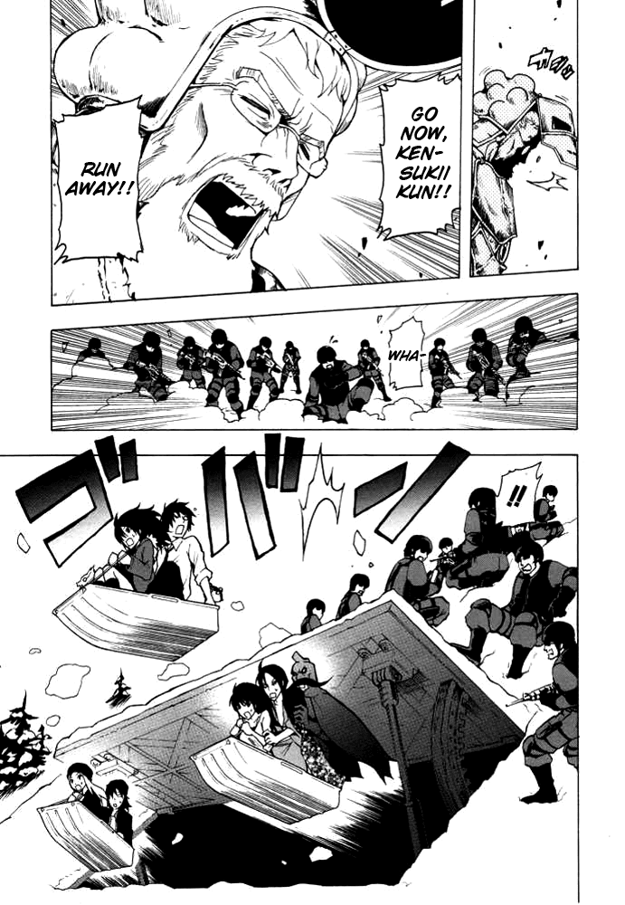 Ga-Rei Chapter 47 page 8 - Chapter 47: The Fantastic Four