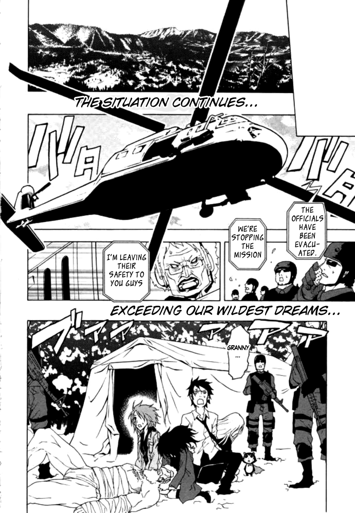 Ga-Rei Chapter 48 page 38 - Chapter 48: Bloody Road to Hell