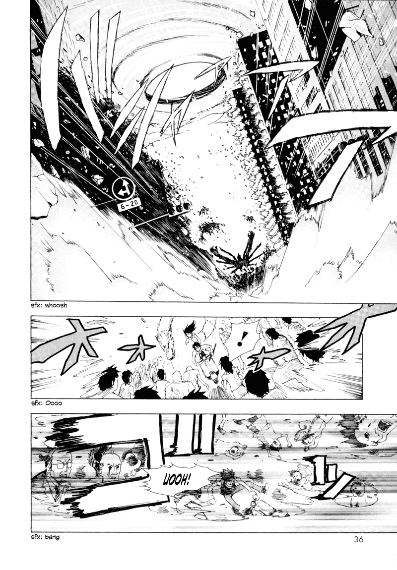 Ga-Rei Chapter 9 page 34 - Chapter 9: Freedom x Freedom