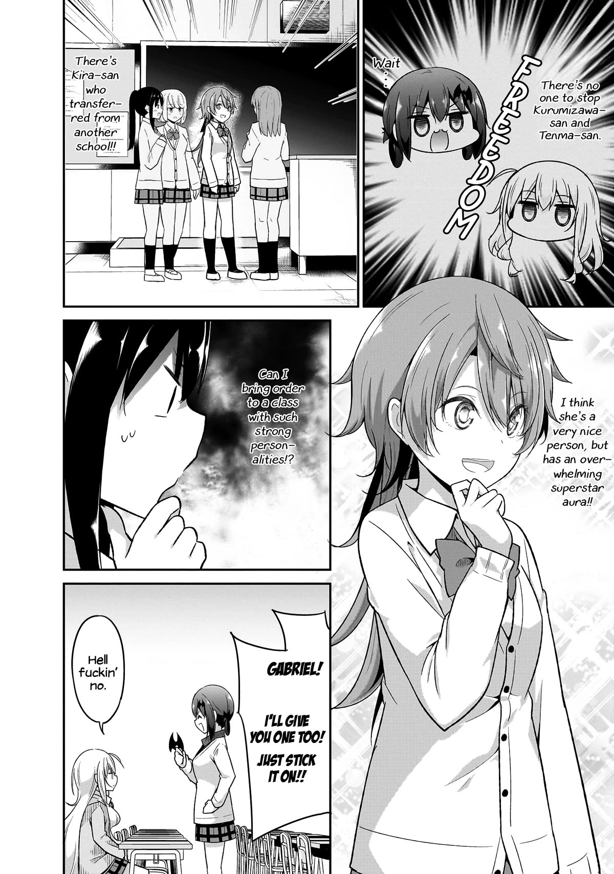 Gabriel Dropout Chapter 100 page 5 - Chapter 100