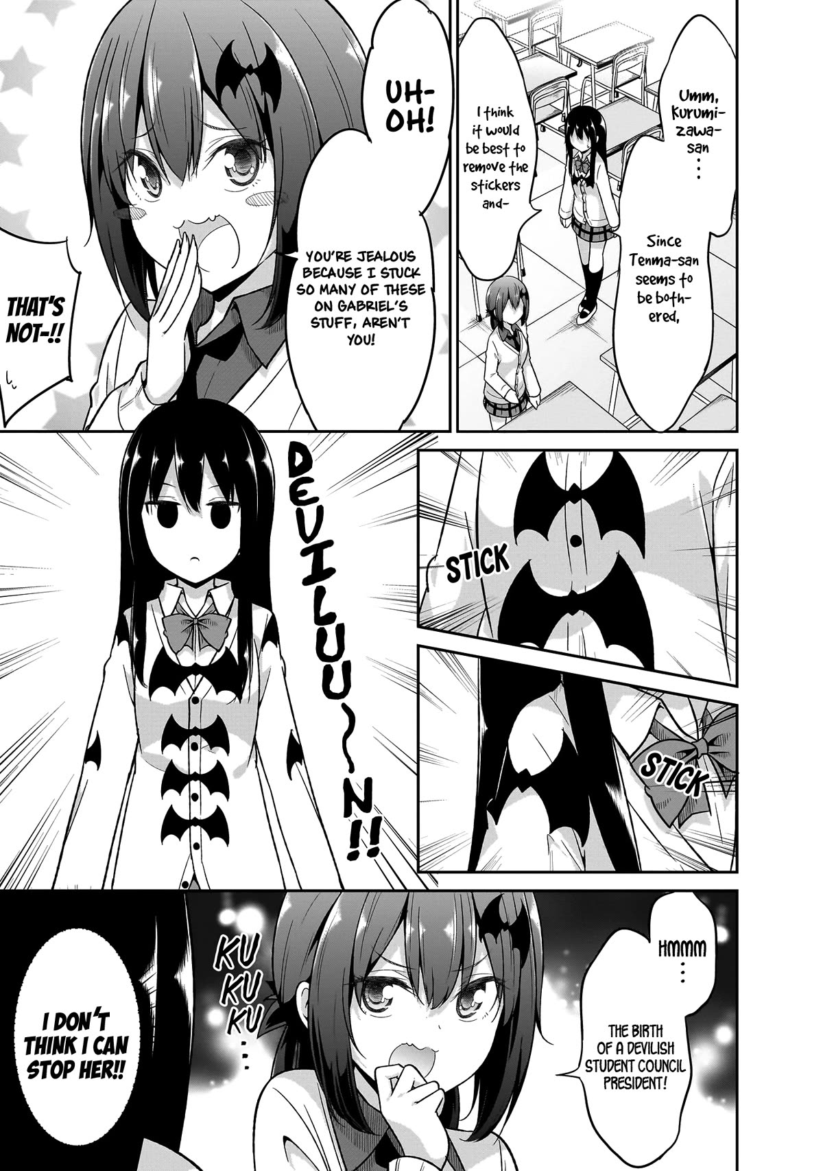 Gabriel Dropout Chapter 100 page 8 - Chapter 100