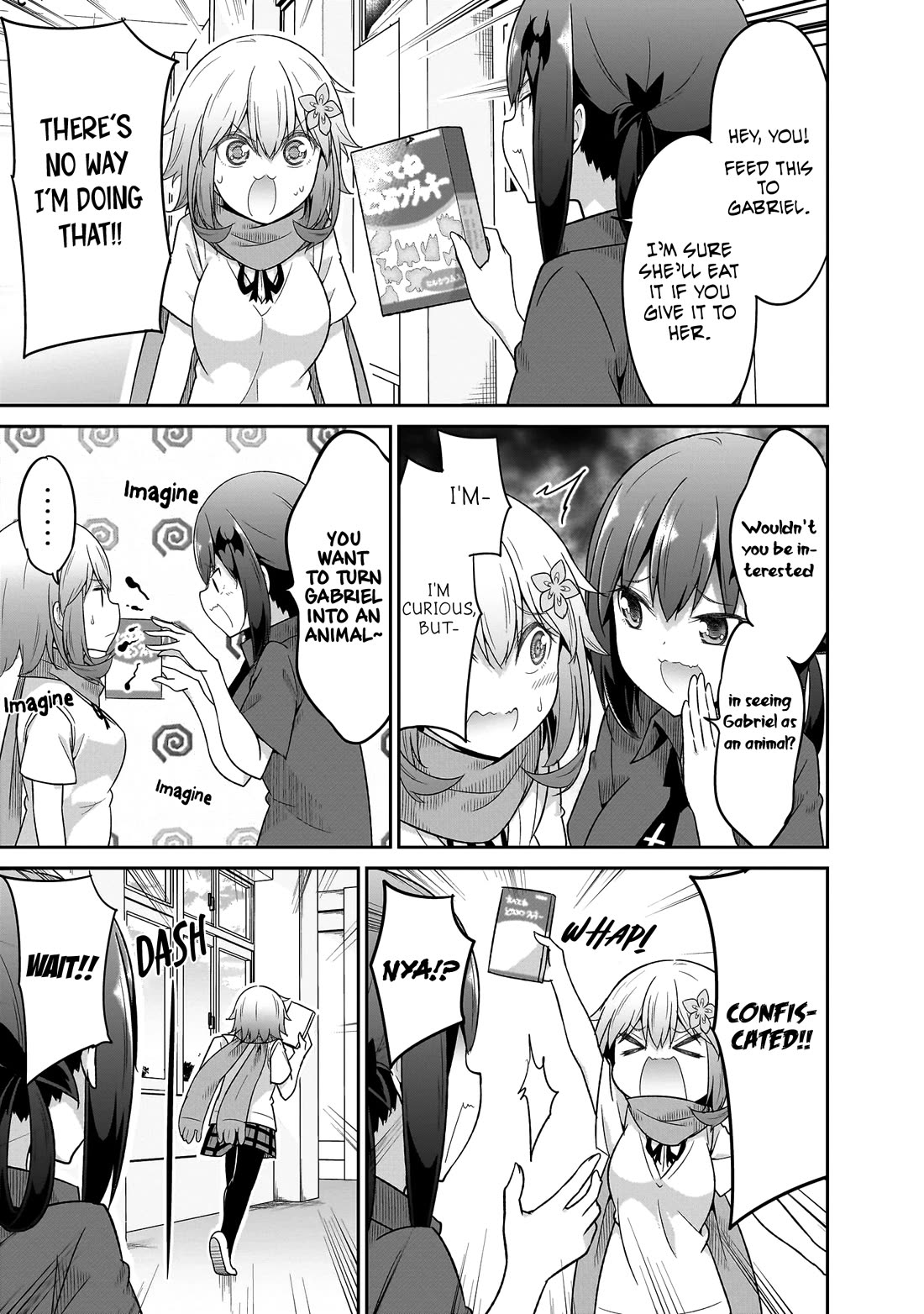 Gabriel Dropout Chapter 104 page 4 - Chapter 104