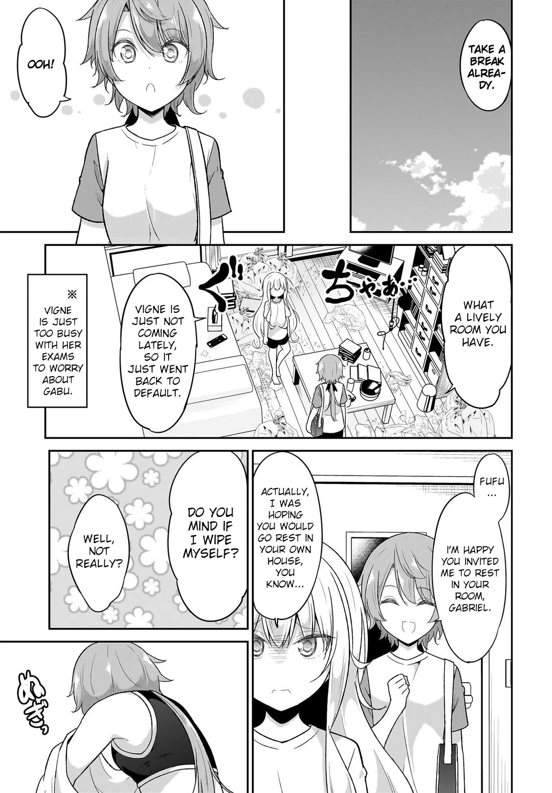Gabriel Dropout Chapter 113 page 3 - Chapter 113