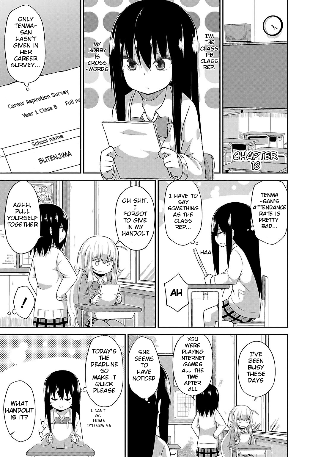 Gabriel Dropout Chapter 16 page 1 - Chapter 16