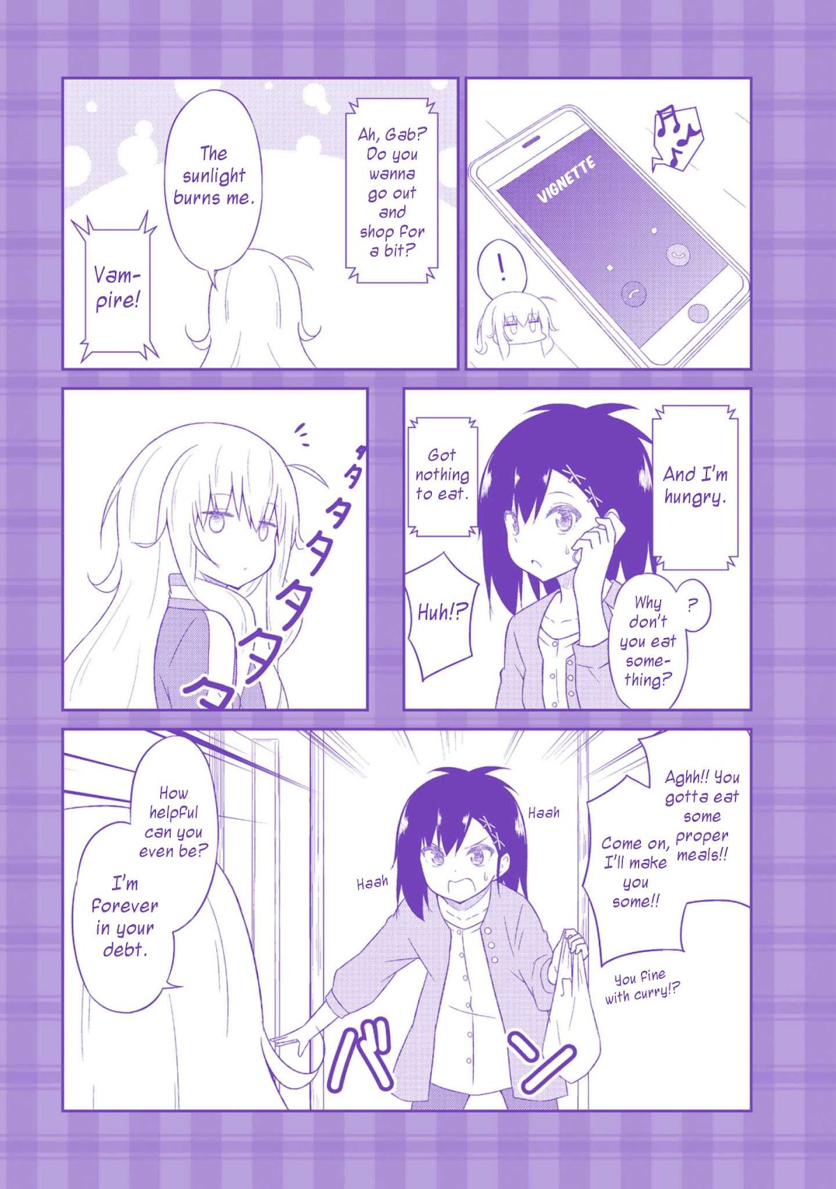 Gabriel Dropout Chapter 37.5 page 7 - Chapter 37.5: Volume 4 Omake