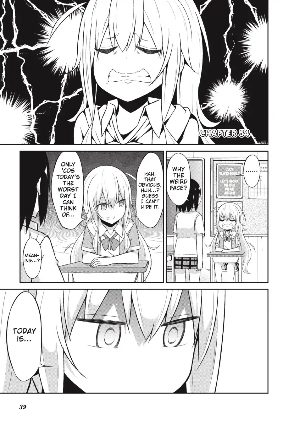 Gabriel Dropout Chapter 54 page 1 - Chapter 54