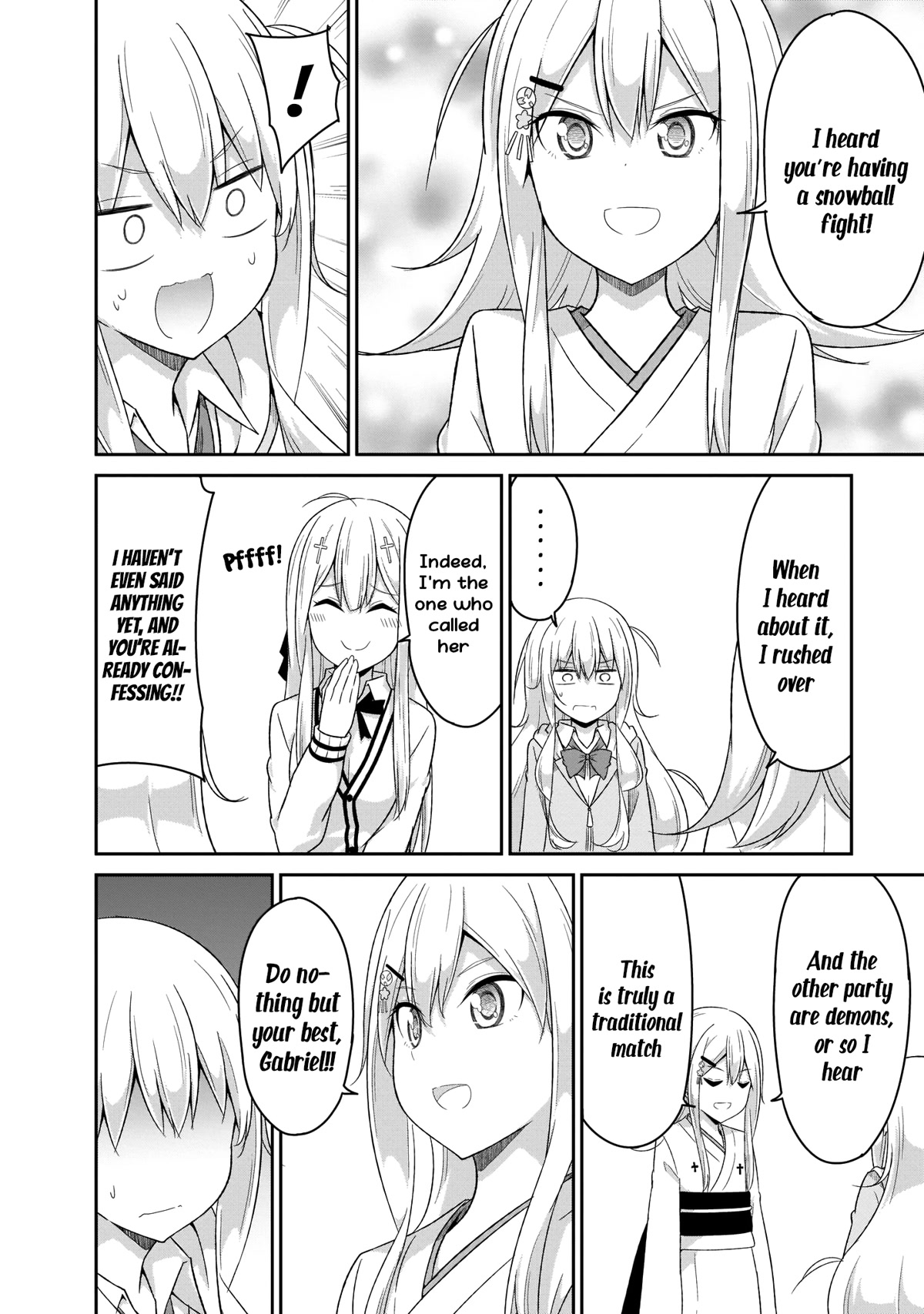 Gabriel Dropout Chapter 91 page 13 - Chapter 91