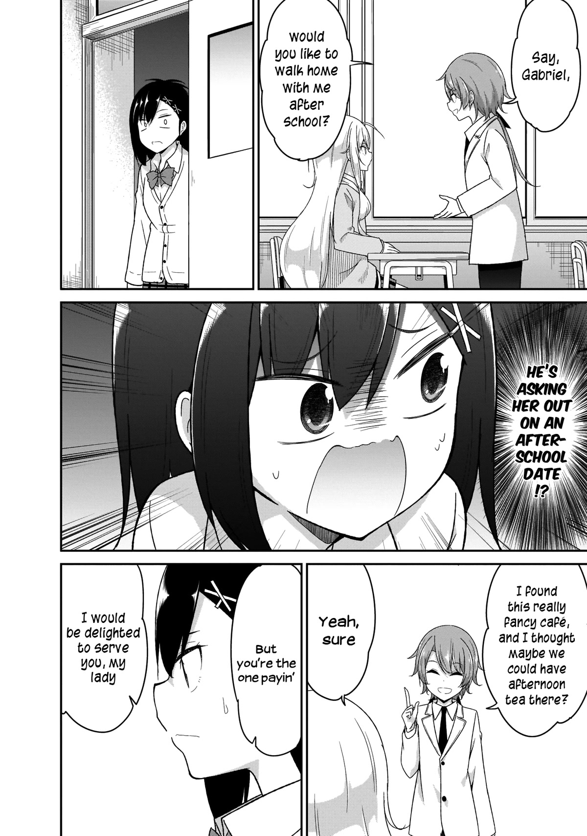 Gabriel Dropout Chapter 97 page 9 - Chapter 97