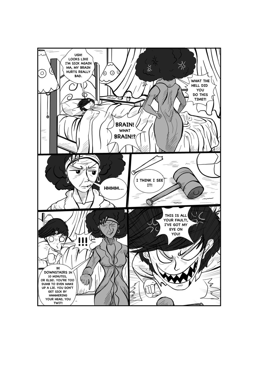 Gabriel The Legend Chapter 1 page 10 - Chapter 1 : Gabriel, The WALKING DISASTER!