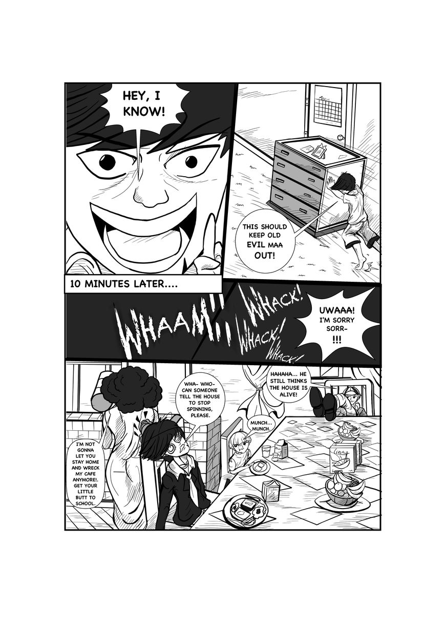 Gabriel The Legend Chapter 1 page 11 - Chapter 1 : Gabriel, The WALKING DISASTER!