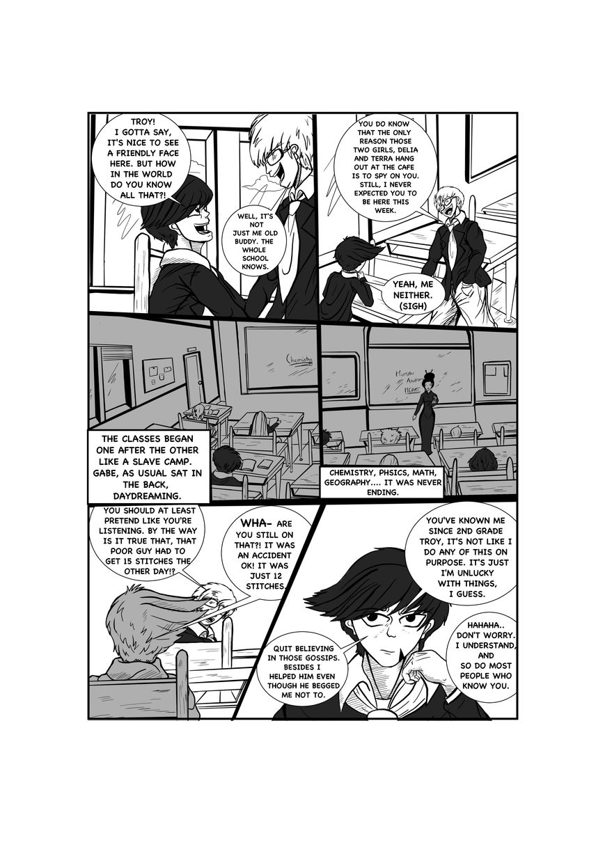 Gabriel The Legend Chapter 1 page 15 - Chapter 1 : Gabriel, The WALKING DISASTER!
