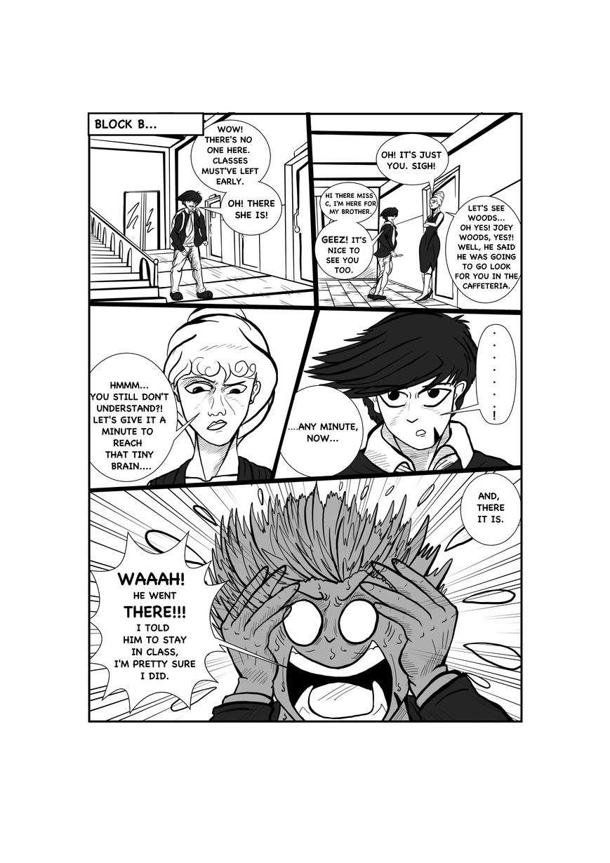 Gabriel The Legend Chapter 1 page 17 - Chapter 1 : Gabriel, The WALKING DISASTER!