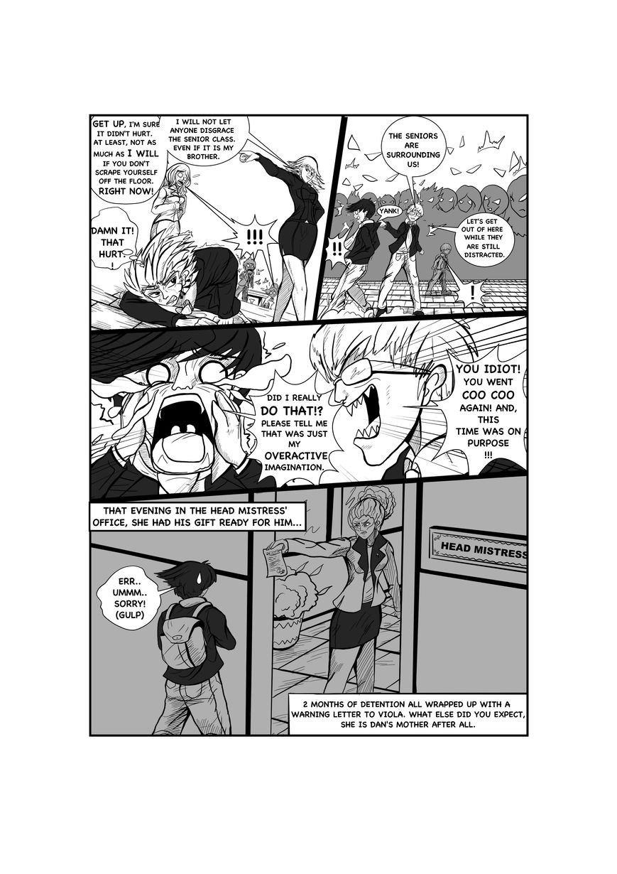Gabriel The Legend Chapter 1 page 24 - Chapter 1 : Gabriel, The WALKING DISASTER!