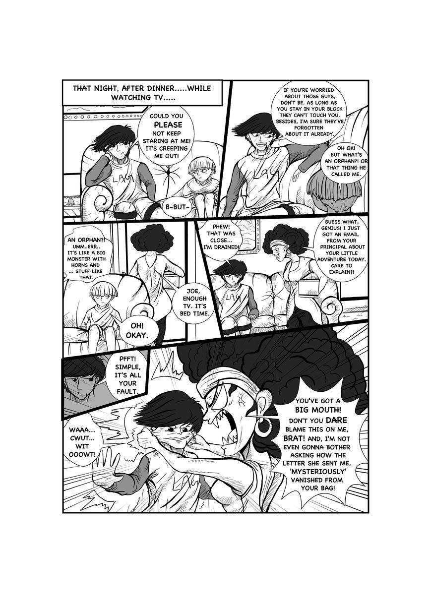 Gabriel The Legend Chapter 1 page 25 - Chapter 1 : Gabriel, The WALKING DISASTER!